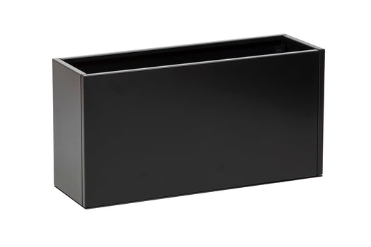 Sort højbed B25xL80xH40 med bund