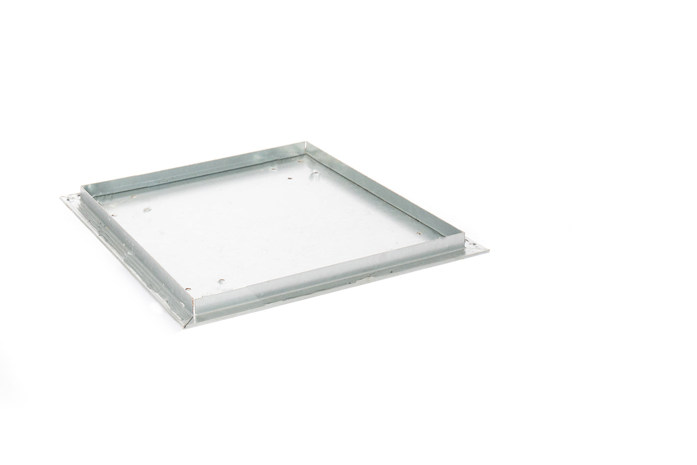 Bundplade galvaniseret jern 40x40cm