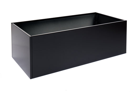 Raised bed Black W80xL120xH40 no base