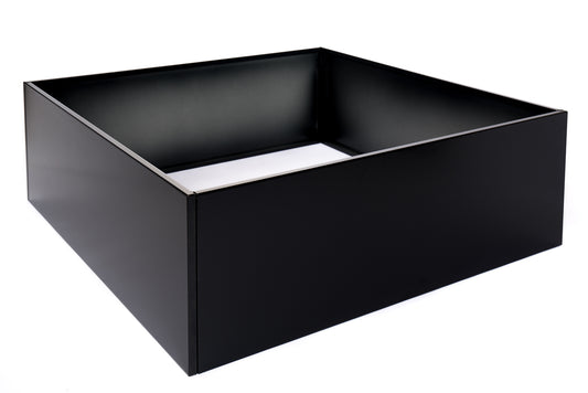 Raised bed Black W120xL120xH40 no base
