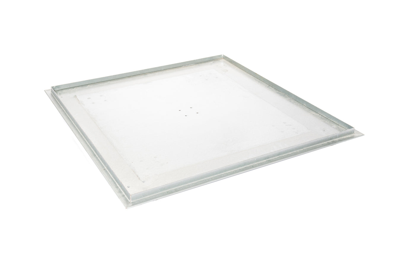 Bundplade galvaniseret jern 60x60cm