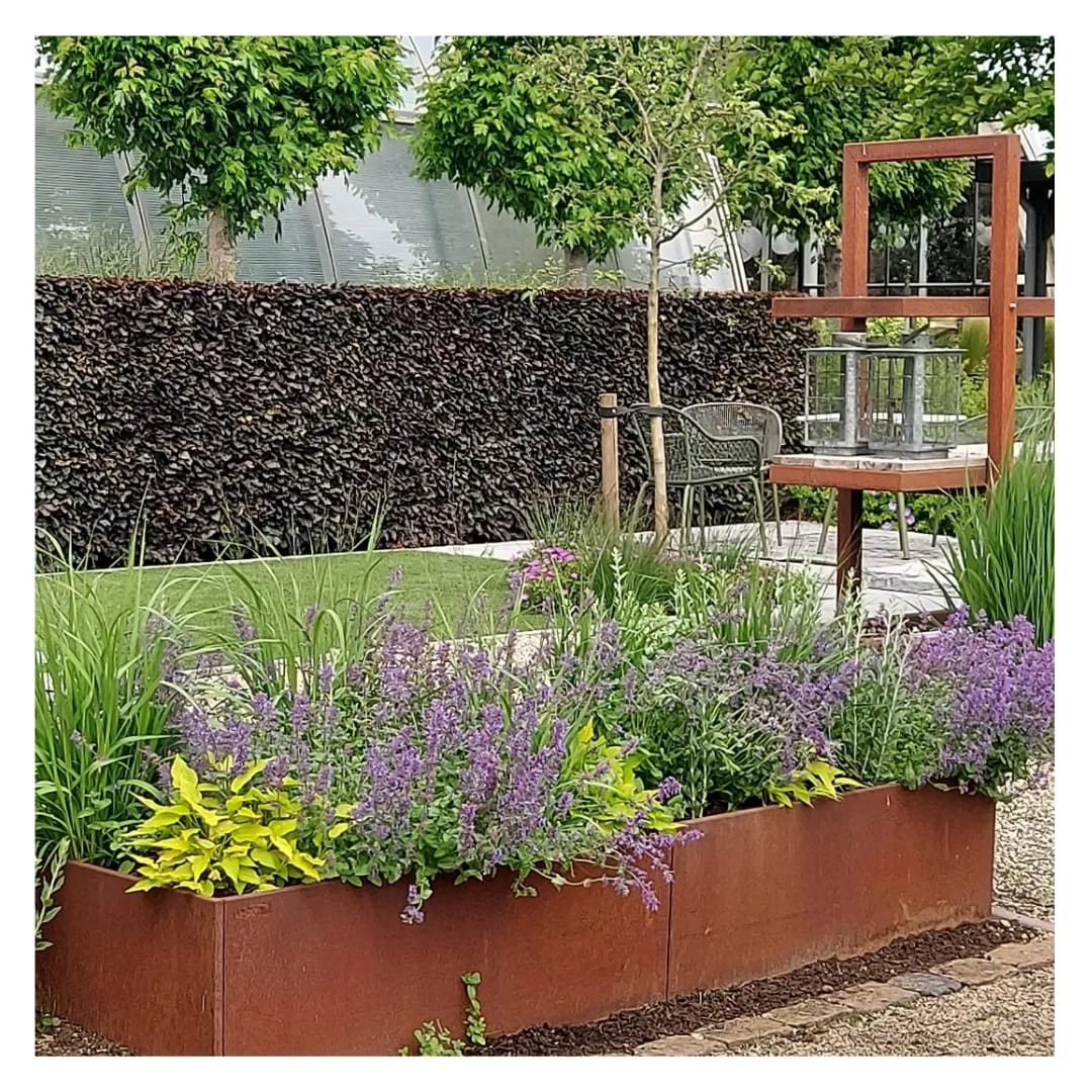 Corten højbed B40xL356xH80 uden bund