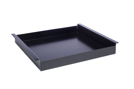 Tray black 40x40cm Height 5cm