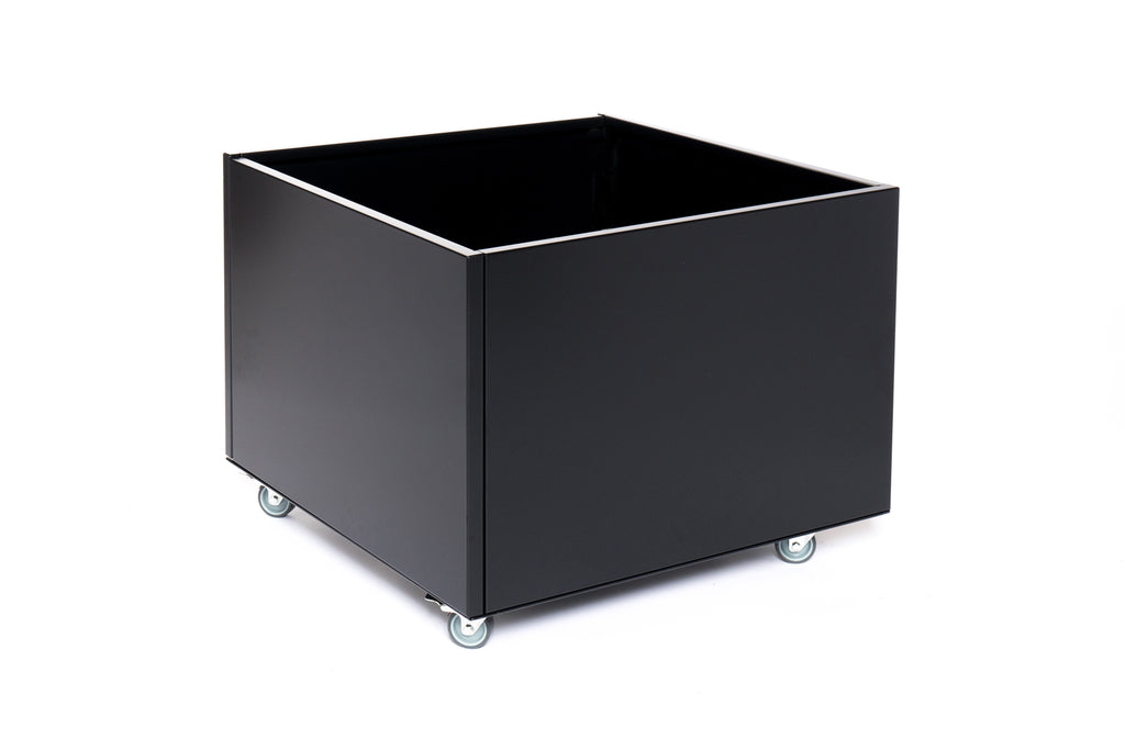 Planter PRO Graphite Black W85xL85xH50 On wheels