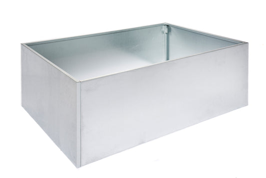 Raised bed Galvanized W80xL120xH40 no base