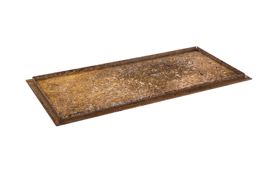 Base raw iron(rust) 40x80cm