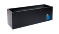 Planter PRO Graphite Black W45xL125xH50 With Base - Including waterkit