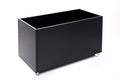 Sort plantekasse B40xL80xH40 på hjul