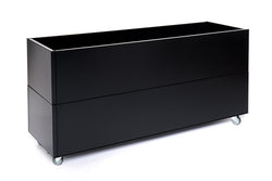 Plantekasse Classic 40x120 H50 cm på hjul/ben