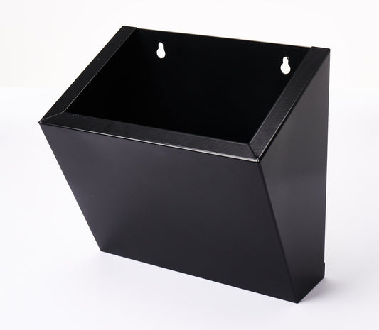 GRO25 Wall-planter black