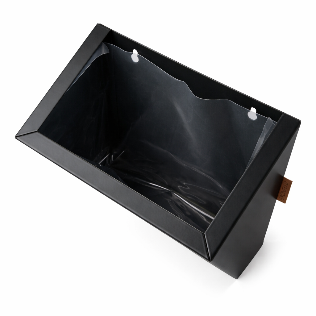 GRO50 Wall-planter black - Indoor version