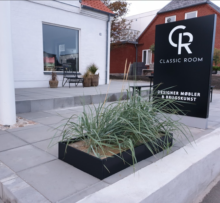 Sort højbed B40xL40xH50 uden bund