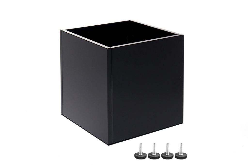 Planter PRO Graphite Black W45xL45xH50 On legs