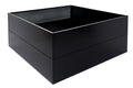 Sort højbed B120xL120xH50 uden bund