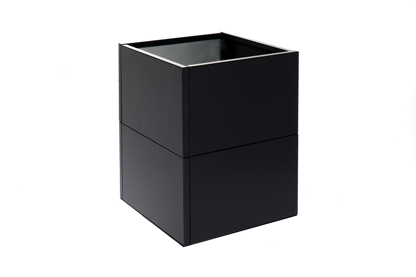 Sort højbed B40xL40xH80 med bund