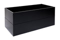 Raised bed Black W60xL120xH80 no base