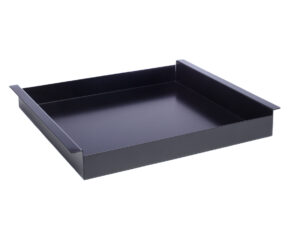 Multi tray dull black 40x40 cm