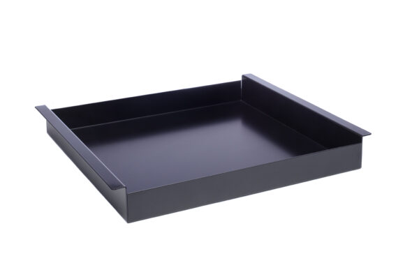 Multi tray dull black 40x40 cm